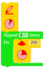 Pen and eraser blocks